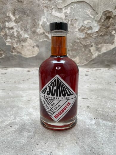 n´schulz Hagebutte in der Flasche mit Schraubverschluss. 