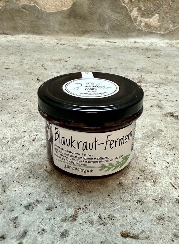 Blautkraut Ferment. 